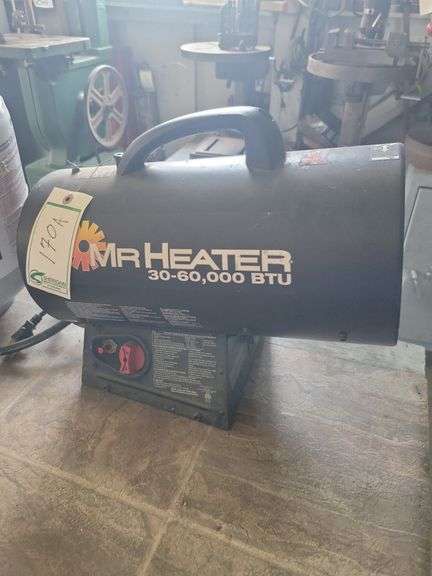 Mr. Heater and Propane tank THIS ITEM HAS BEEN REMOVED FROM THE AUCTION