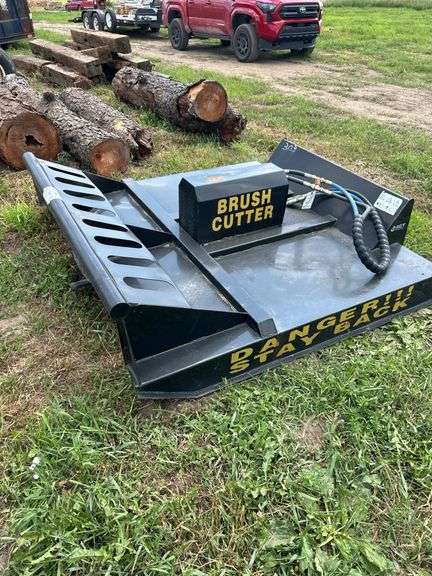 Skid loader brush hog mower, M, row:9 image