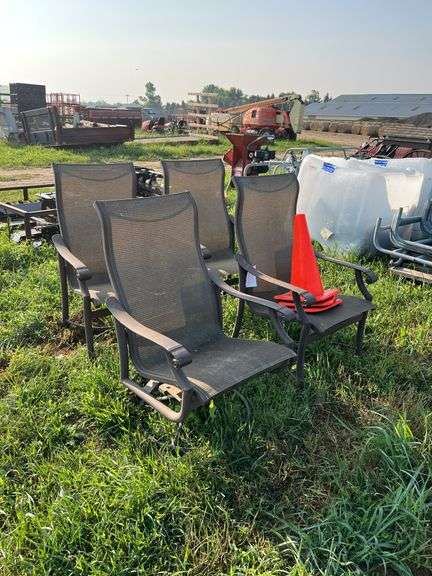 (3) neon cones & (4) NUU garden outdoor chairs- (1) rocker & (3) regular, row:10 image