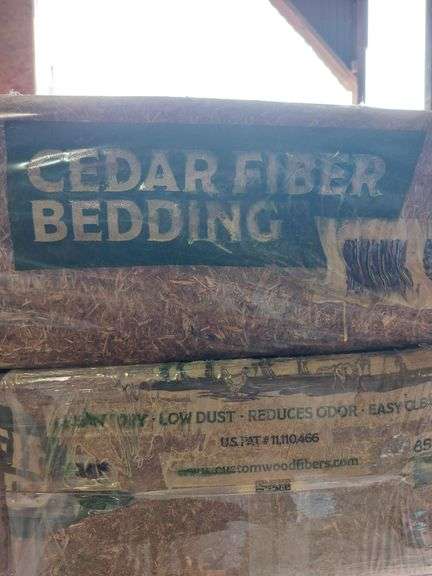 Partial Pallet of Cedar Fiber Bedding