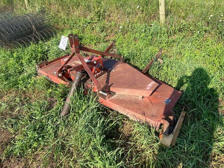 White farm equipment 6' finish mower, row:11 image