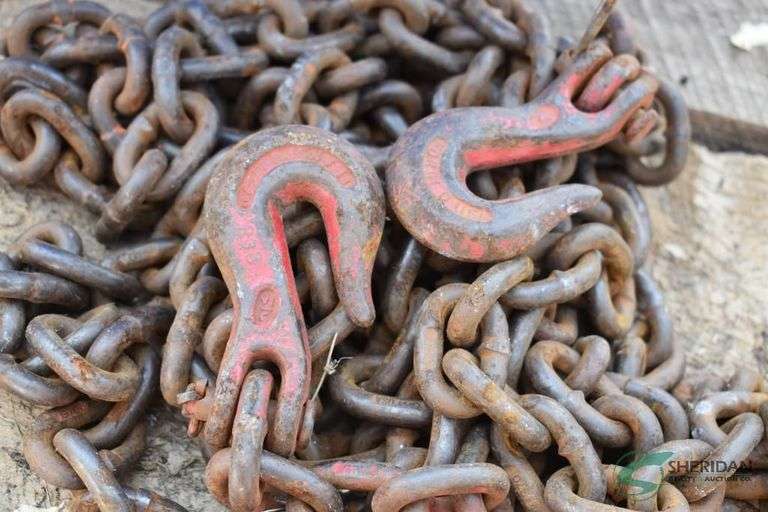 20' 5/16" Chain- Hooks at Both Ends