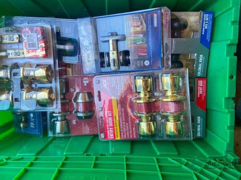 Numerous New hardware items TOTES NOT INCLUDED image