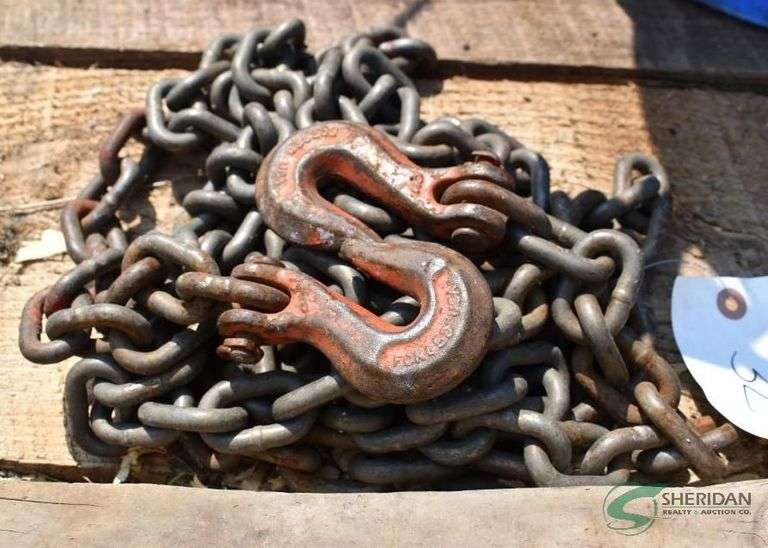 20' 5/16" Chain- Hooks at Both Ends