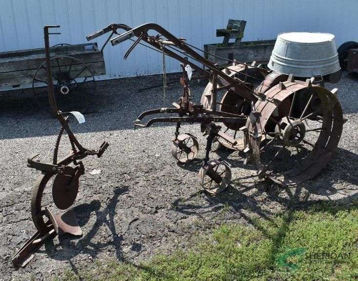 1936 Sears Handyman Garden Tractor with Plow image