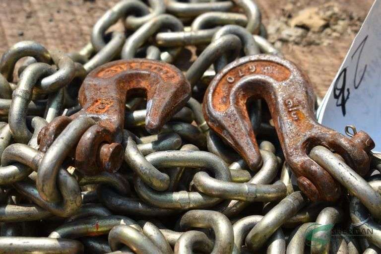 20' 5/16" Chain- Hooks at Both Ends