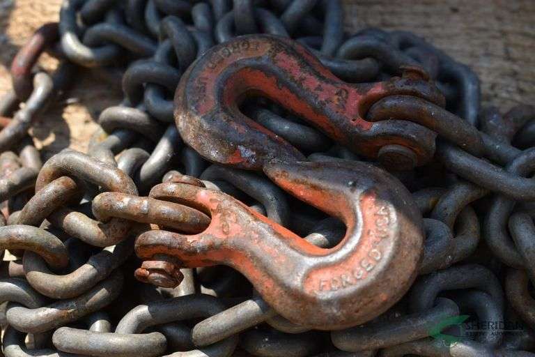 20' 5/16" Chain- Hooks at Both Ends