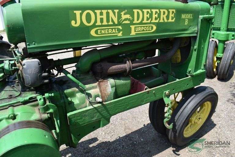 1936 John Deere B- Recent Engine Overhaul, Older Restoration, S/N B21707