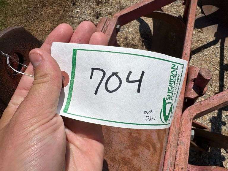 3 Point Ford 3-Bottom Plow