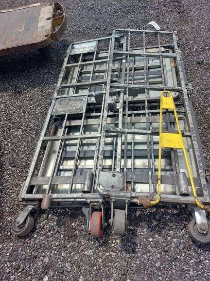 Collapsible Metal Cart w/ Wheels image