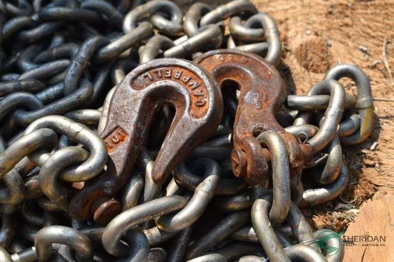 20' 5/16" Chain- Hooks at Both Ends