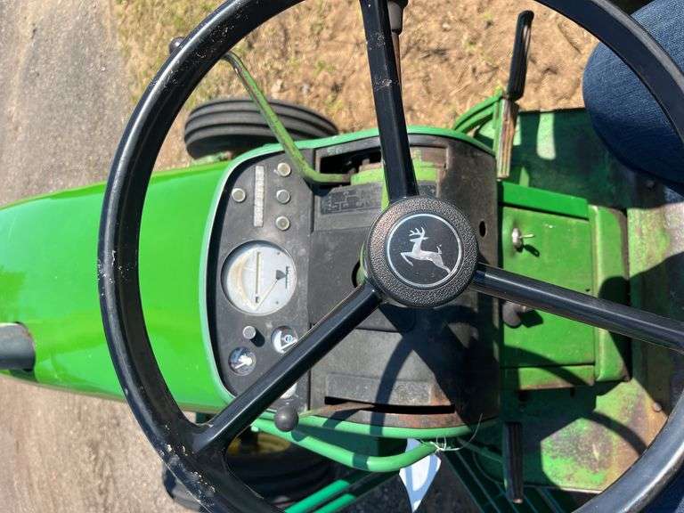 John Deere 4320 tractor, synchro shift, 12 volt, 1000/540 PTO, dual outlets, hour meter not functional, S/N - T613R 012952R