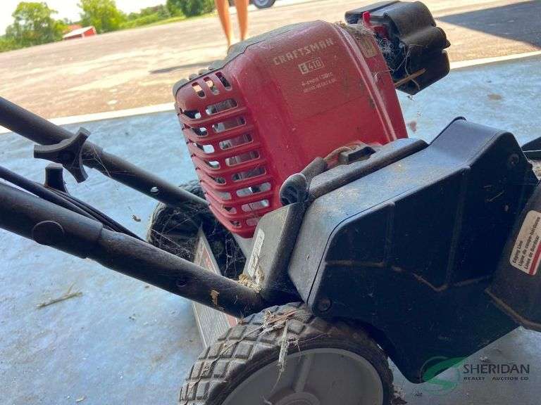 Craftsman sidewalk edger not running