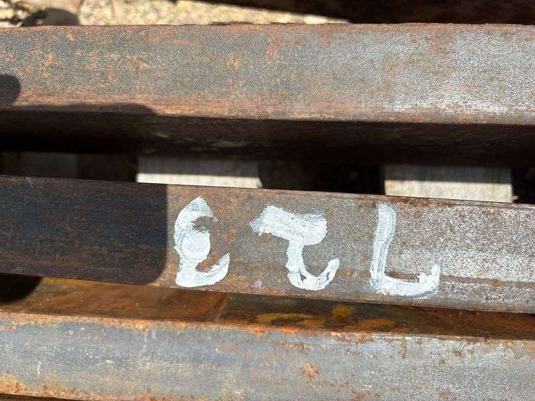 (2) Pallet Tines 30" Yellow