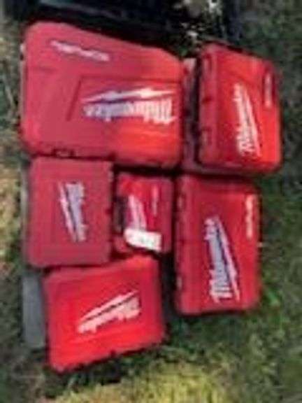 Empty Milwaukee Boxes