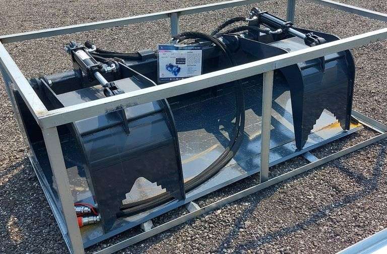 Wolverine Skid Steer Grapple Bucket 6'
