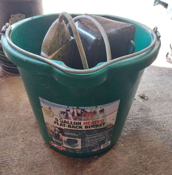 Heated Flat-Back Bucket, Hanging Feeder, & Power Strip