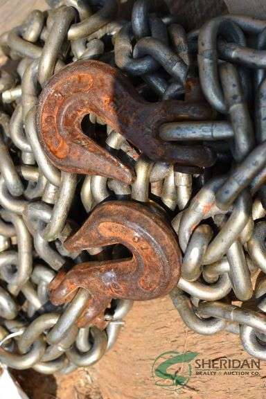 20' 5/16" Chain- Hooks at Both Ends