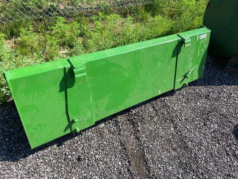 72” bucket fits John Deere quick attach