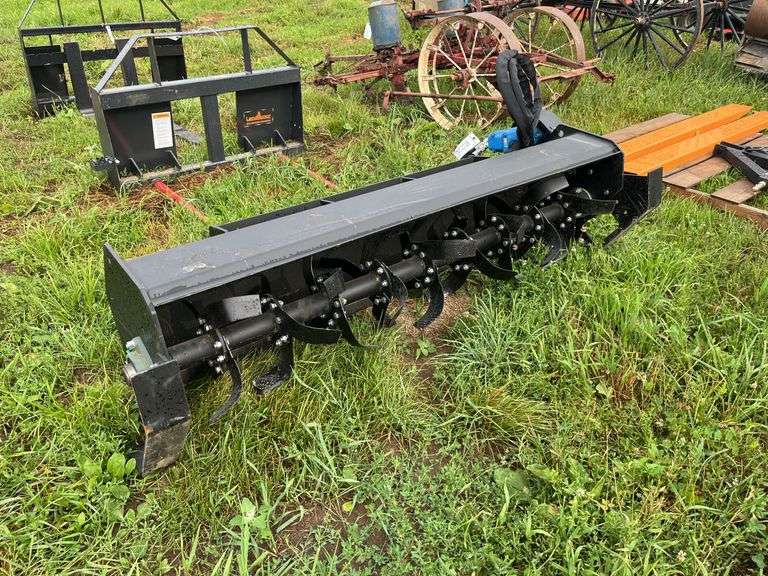 Quick attach rototiller, row:10 image