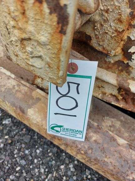 Forklift Tip Dumpster Hopper