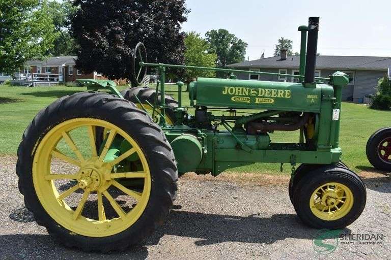 1937 John Deere A- Older Restoration, S/N 455003