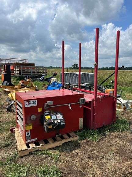 Clean burn CB2800 waste oil burner with waste oil tank, row:11 image