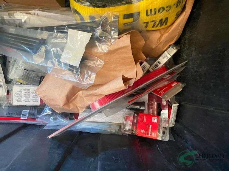Numerous New hardware items TOTES NOT INCLUDED