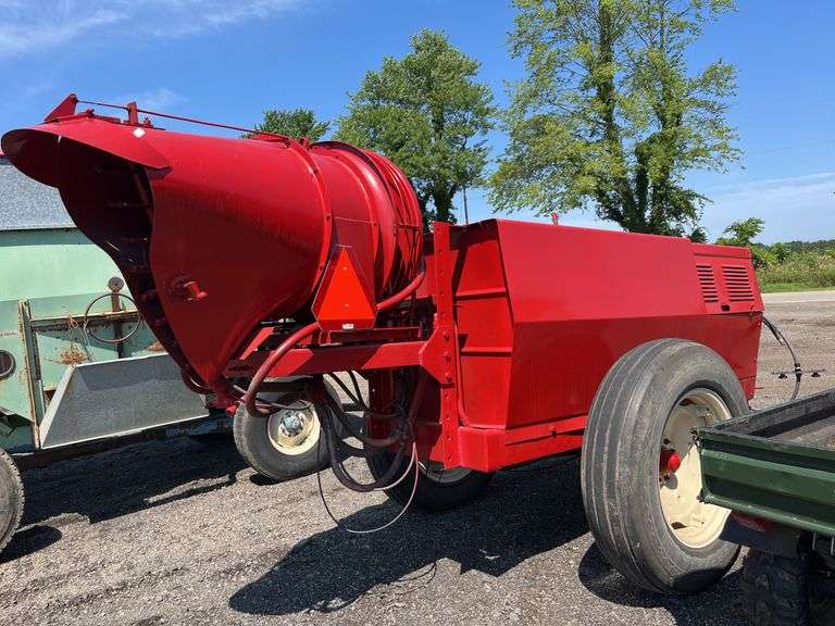 FMC blast Sprayer, pto drive, weak pump