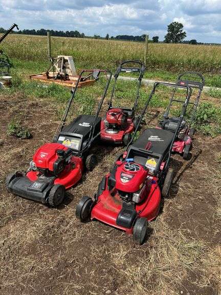 (4) Craftsman self propelled mowers, row:11 image