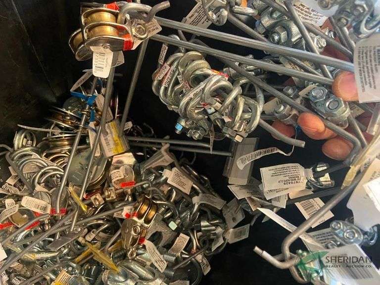 Numerous New hardware items TOTES NOT INCLUDED