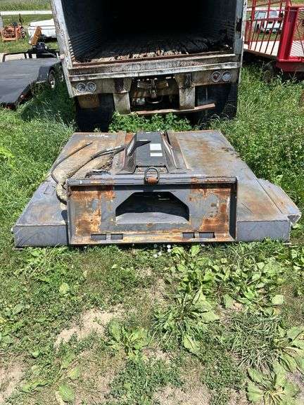 Bradco 78" High-Flow Brush Hog for Skid Steer WITH Extra Blades, row:2