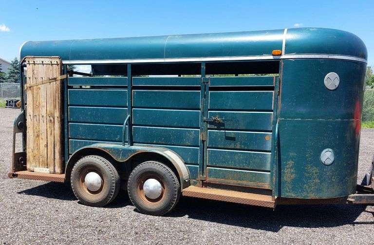 1983 S&H Stockman Trailer 16ft. image