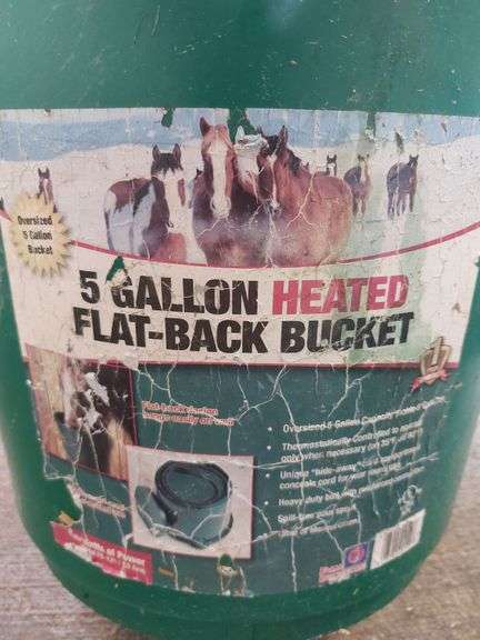 Heated Flat-Back Bucket, Hanging Feeder, & Power Strip