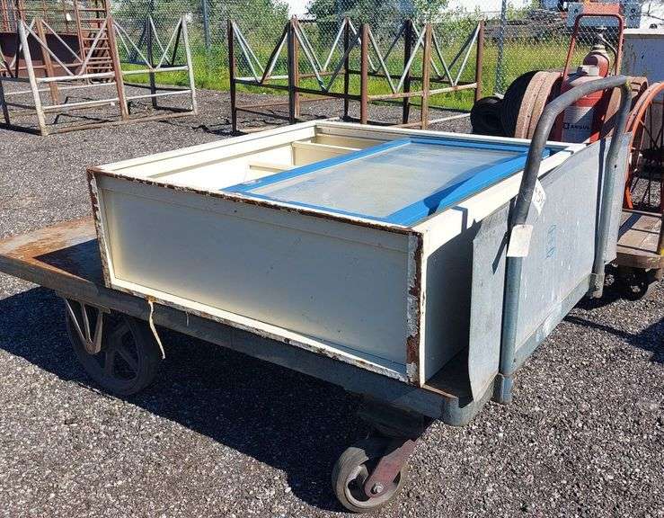 Metal Cart & Cabinet