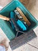 Grooming Tools in Hanging Feeder