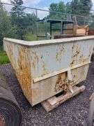 Forklift Tip Dumpster Hopper