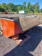 Forklift Tip Dumpster Hopper