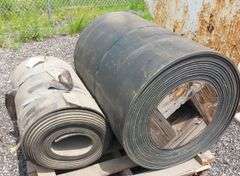 (2) Rolls of Conveyor Belting