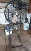 Sullivan Supply Turbo Livestock Fan on Wheeled  Cart