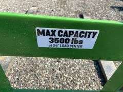 Pallet forks that fit John Deere quick attach