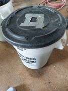 (3) Hanging Feeders, (2) Double Dip, & Brute Barrel w/ Lid