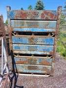 (3) Steel Totes