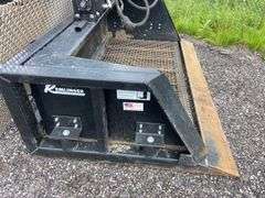 Remlinger skid steer soil screen with 2 screens