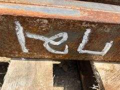 (2) Pallet Tines 42" Red