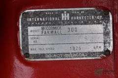 1955 Farmall "300" Tractor
