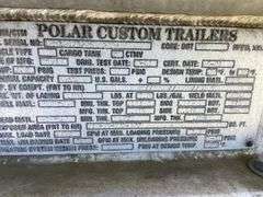 2002 Polar Tank Trailer