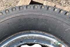 (4) Assorted Tires on Rims