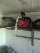 Red super X chainsaw