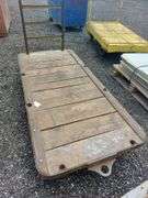 Wooden Cart on Wheels